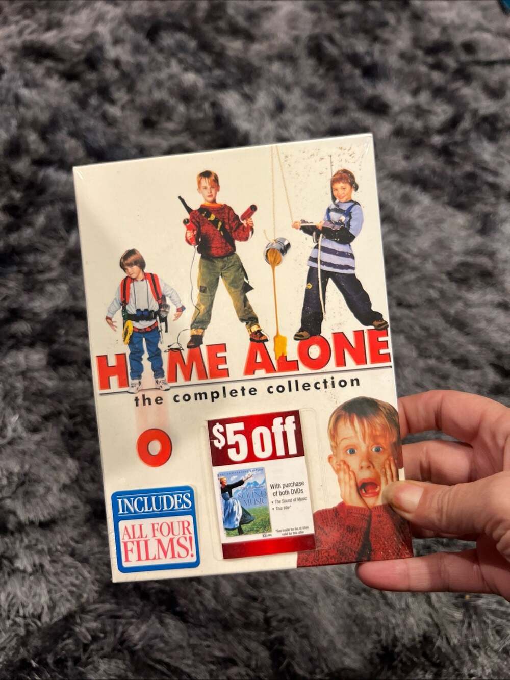 Home Alone: The Complete Collection 4-Movie DVD Set (Includes Parts 1-4)